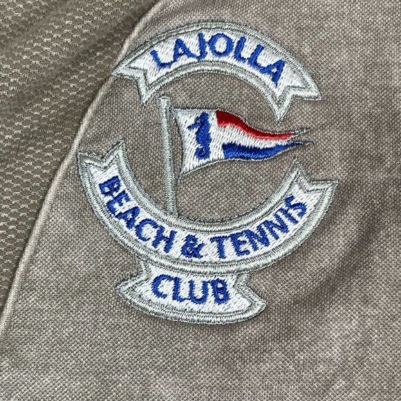 Blanc Noir Jacket Track La Jolla Beach Tennis Club Logo Fitted - Picture 11 of 16